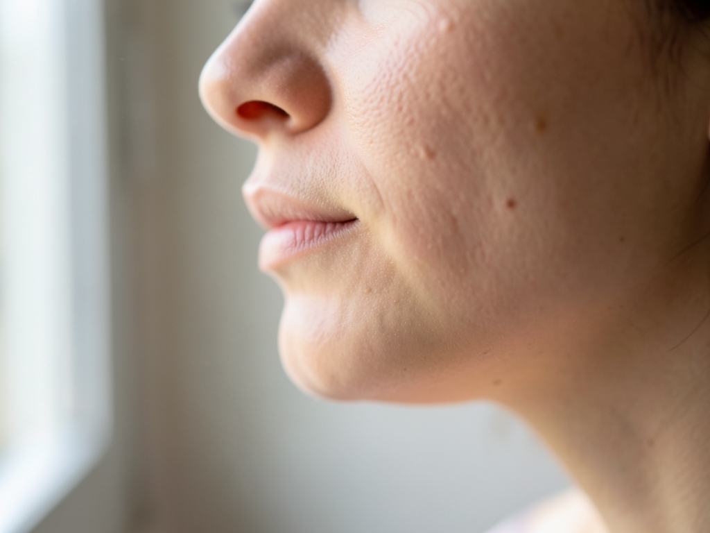 Profilansicht der Kieferpartie für eine Faceslimming Analyse – Botox Faceslimming Behandlung Dortmund