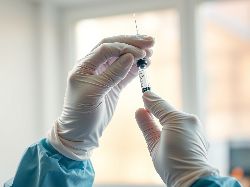 Vorbereitung der Botox Hals Behandlung durch medizinisches Fachpersonal – Botox Hals Behandlung Dortmund