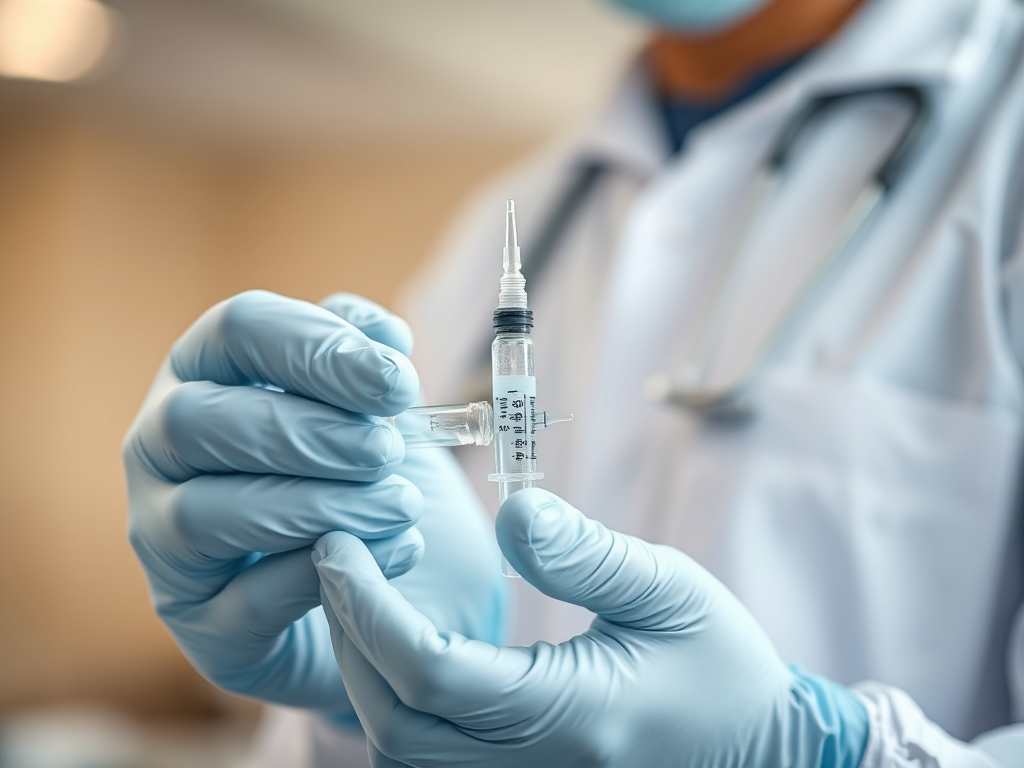 Vorbereitung der Botox Mundwinkel Behandlung durch medizinisches Fachpersonal – Botox Mundwinkel Behandlung Dortmund
