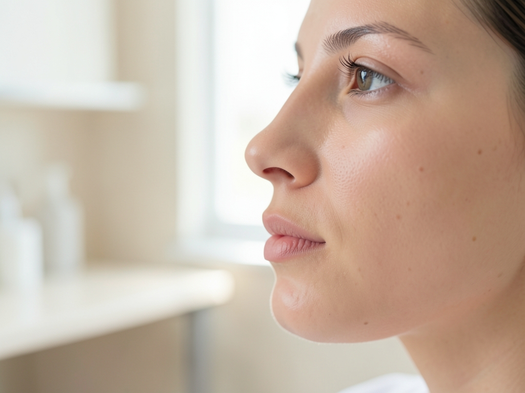 Profilansicht für eine Botox Nasenspitzen-Lifting Behandlung – Botox Nasenspitzen-Lifting​ Behandlung in Dortmund