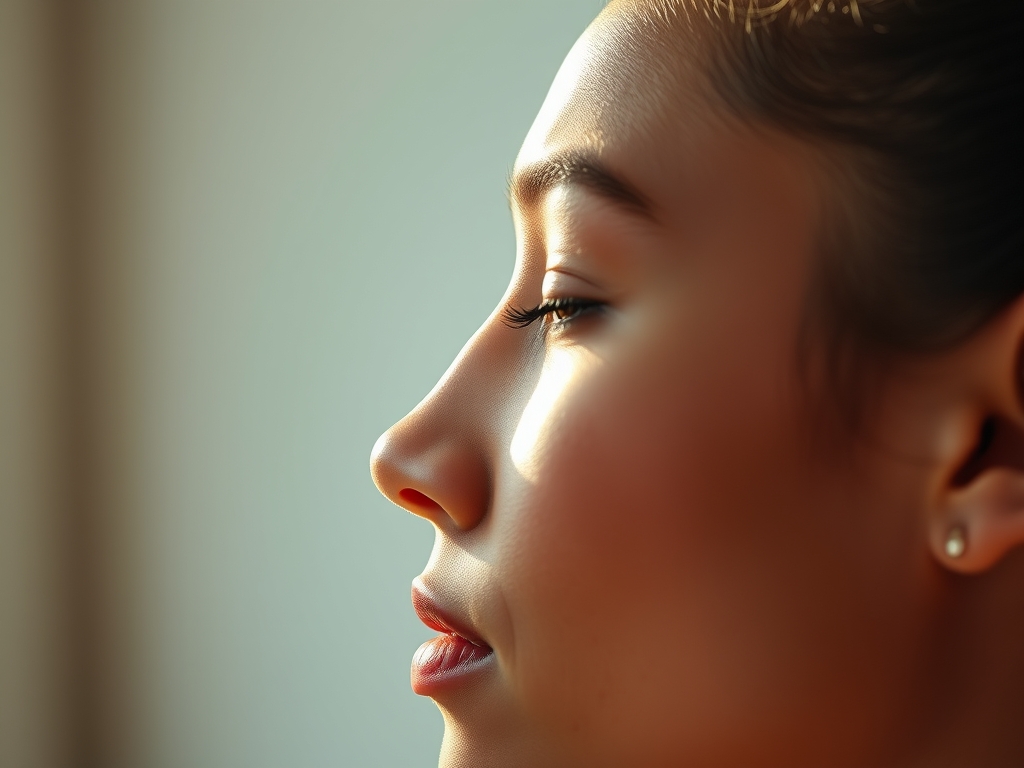 Detailaufnahme der Stirnpartie für eine Botox Behandlung – Botox Stirn Behandlung Dortmund