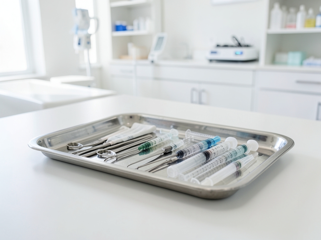 Medizinisches Equipment für die Botox Behandlung – Botox Zähneknirschen Behandlung Dortmund